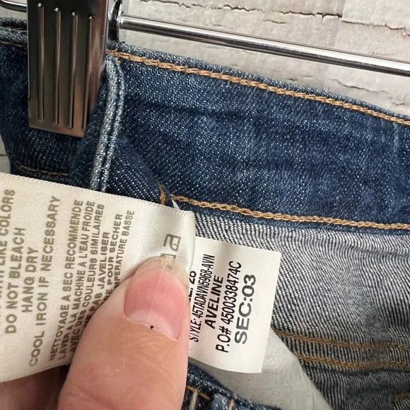 Joe's Jeans Aveline Skinny Ankle jeans | distressed |  size 28 - Picture 10 of 10